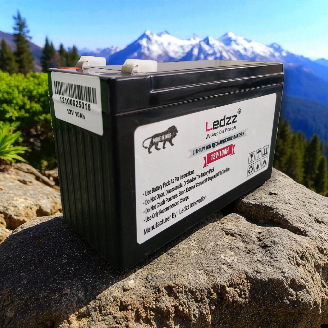 12V/10AH Lithium-ION Battery for Agriculture Spray Pump,Solar Street Light ETC. (12 Months Warranty)