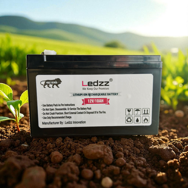 12V/10AH Lithium-ION Battery for Agriculture Spray Pump,Solar Street Light ETC. (12 Months Warranty)