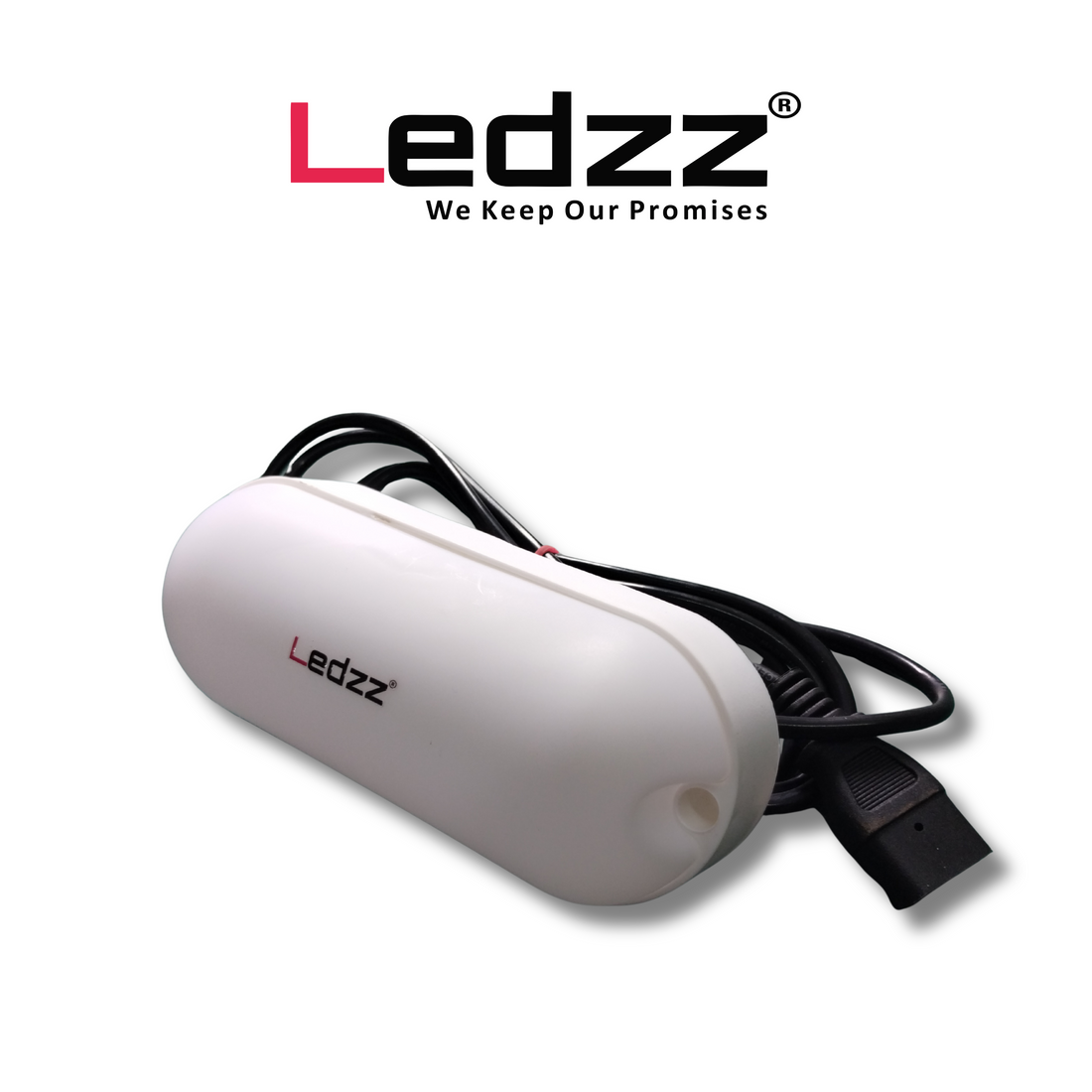 12V Battery Operator Light | 30 Watt Outdoor LED Flood Light | 12V DC SUPLLY  Wide Angle Beam| Cool Day Light 6500K | 2 Mtr. Computer shocket Wire  |  - Pack of 1