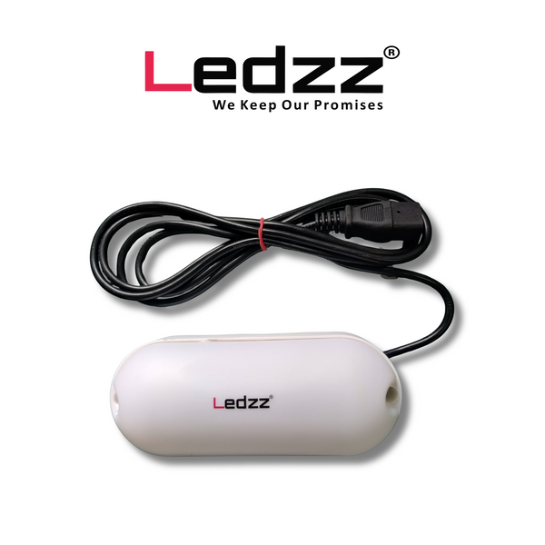 12V Battery Operator Light | 30 Watt Outdoor LED Flood Light | 12V DC SUPLLY  Wide Angle Beam| Cool Day Light 6500K | 2 Mtr. Computer shocket Wire  |  - Pack of 1